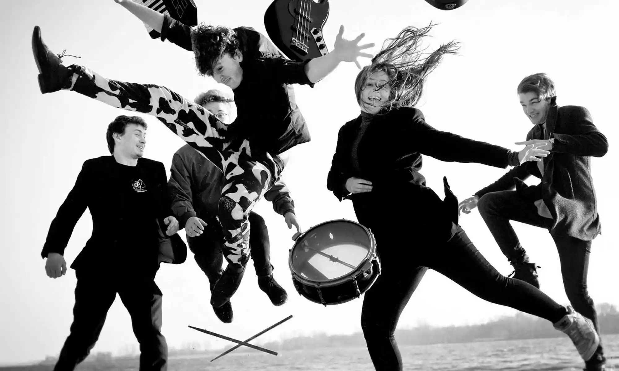 The pins. A young funk, jazz and soul band.